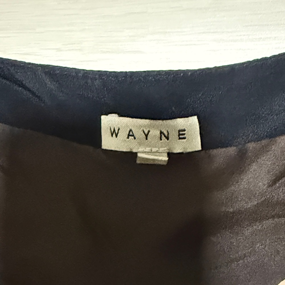 Wayne Vintage Slit Back Sheath Black Dress - Picture 4 of 7